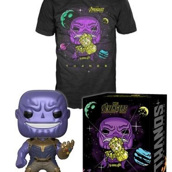 Marvel Avengers Infinity War Thanos Tee and Bobble-Head Set - Large - Picture 4 of 4